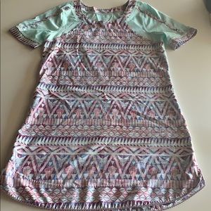 Ivivva dress teal tribal